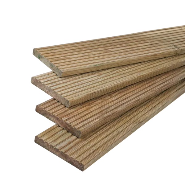 Vlonderplank 28 x 145 mm 5,00 mtr Geïmpregneerd
