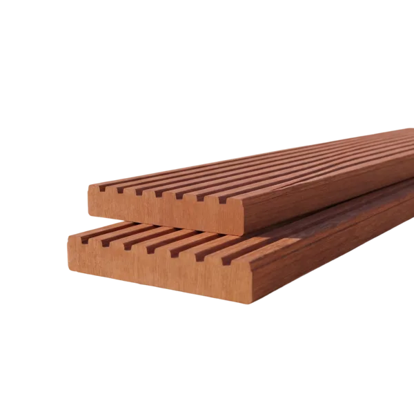 Vlonderplank 35 × 145 mm 3,00 mtr Hardhout Okan