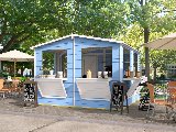 Kiosk Moose, 16 mm, vuren onbehandeld, 300 × 300 cm, incl. vloer, foto 1