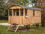 Circuswagen Kathy, 19 mm, vuren onbehandeld, 500 × 240 cm, excl. onderstel, foto 1