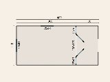 Circuswagen Paddy, 19 mm, vuren onbehandeld, 480 × 240 cm, excl. onderstel, foto 6