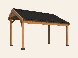 Kapschuur Economy basispakket Red Class Wood 400 × 300 cm, foto 5