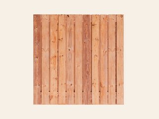 Tuinscherm Agadir, Red Class Wood geïmpregneerd vuren, RVS-geschroefd, 23-planks (21+2) 180 × 180 cm
