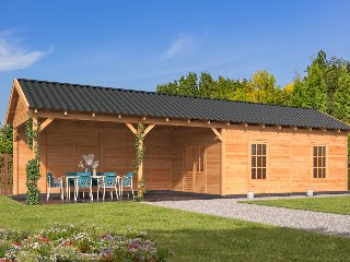 Hamar XL Type 11 douglas gedroogd potdekselplank