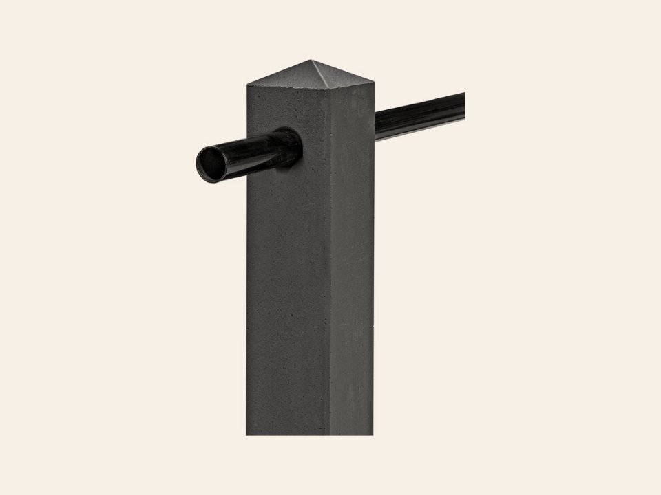 Steigerbuis Ø4,2 × 300 cm, 1,75 mm, RAL 9005