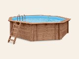 Luxe houten zwembad Kokomo Beach 560 × 517 × 129 cm, foto 1