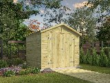 Tuinhuis Hugo vuren groen geïmpregneerd, foto 1