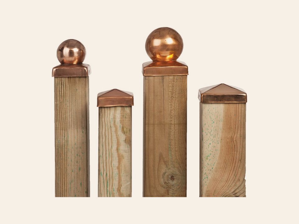 Paalornament koper