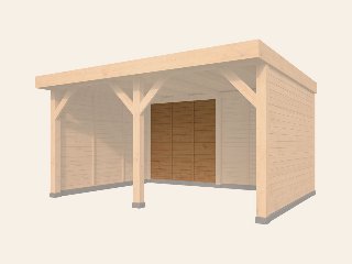 Rijssen Wand module onbehandeld