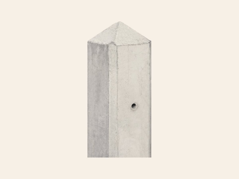 Berton-motiefpaal Schie diamantkop