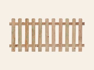 Tuinhek grenen geïmpregneerd recht
