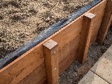 Angelim vermelho hardhout beschoeiingschot fijnbezaagd, foto 2