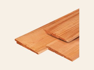 Red Class Wood vuren zweeds rabat geïmpregneerd, 3 zijden geschaafd, 1 zijde fijnbezaagd, 2 zijden vellingkant, 1 zijde 2 groeven