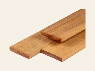 Tatajuba hardhout vlonderplank geschaafd, FAS