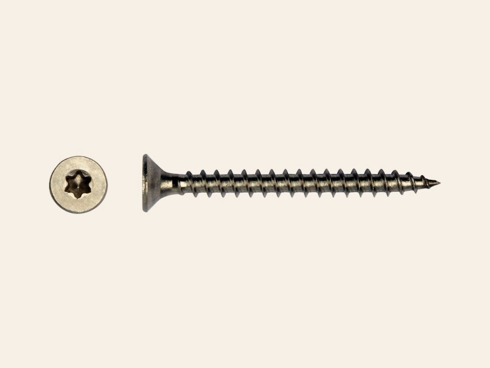 RVS schroef met boorpunt torx 15 - 3,5 × 25 mm