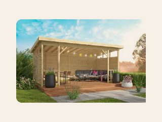 Paviljoen Kristina 560 × 264 cm