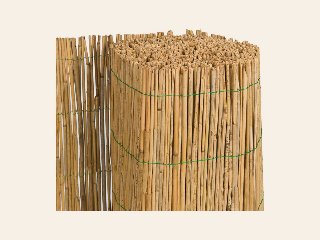 Rieten decoratiemat op rol