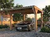 Douglas carport voor zonnepanelen, foto 1