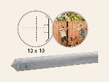Betonpaal glad met diamantkop 10 × 10 cm (Berton IJssel), foto 5