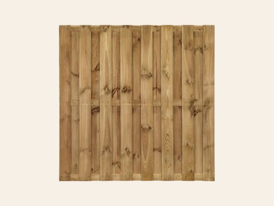 Tuinscherm 180 × 180 cm geïmpregneerd