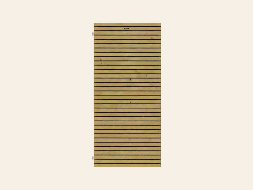 Tuindeur Stalen frame Elan 100 × 180 cm geïmpregneerd