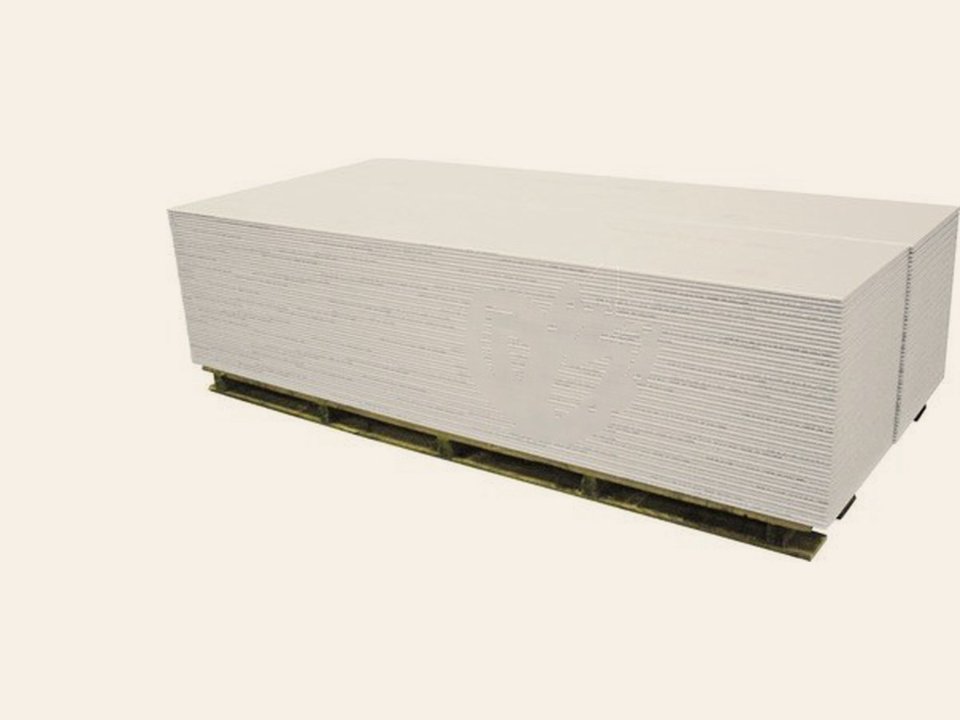 Gipsplaat 9,5 mm x 60 × 360 cm