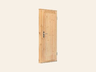 Enkele dichte deur Deluxe