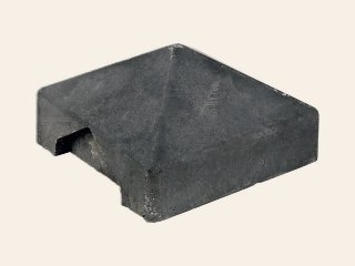 Berton afdekpet diamantkop 14 × 14 × 5 cm