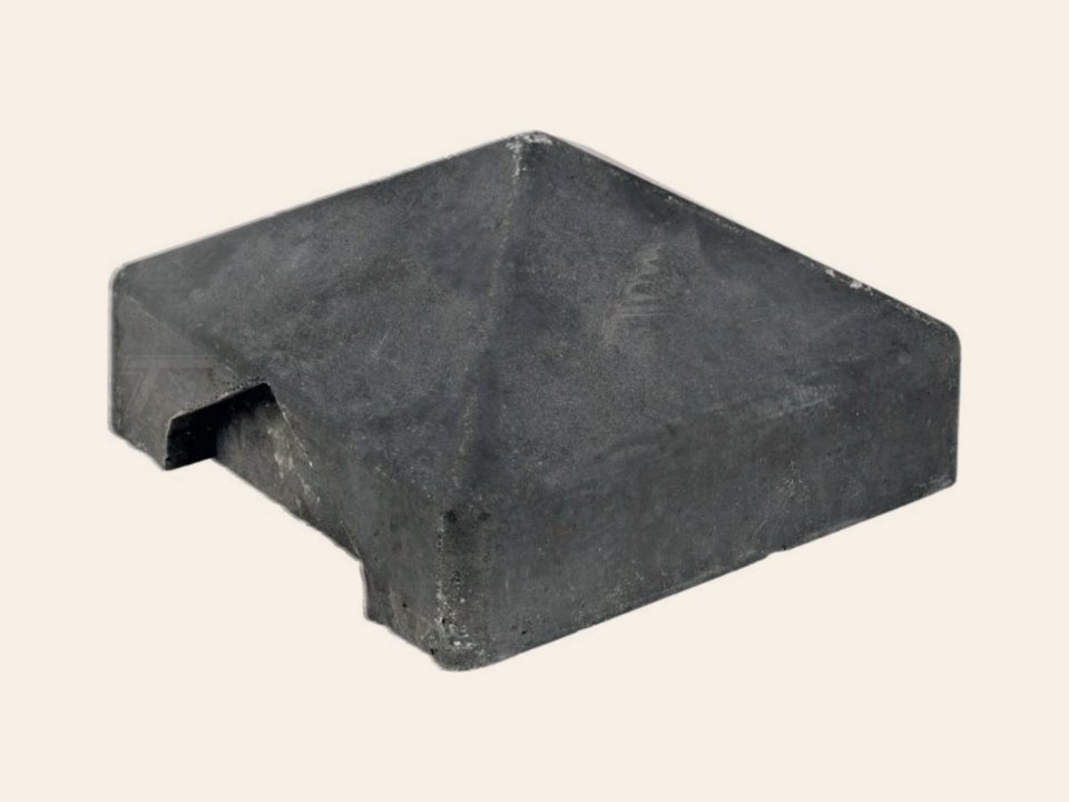 Berton afdekpet diamantkop 14 × 14 × 5 cm