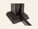 Afdekkap schuttingpaal Aluminium, foto 2