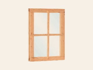 Douglas vast raam 4-ruits Deluxe