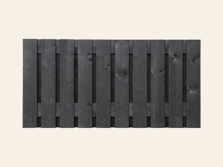 Zwart scherm 21-planks