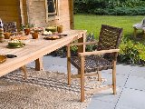 Teak tuinstoel Madiun (set van 2 stoelen), foto 2