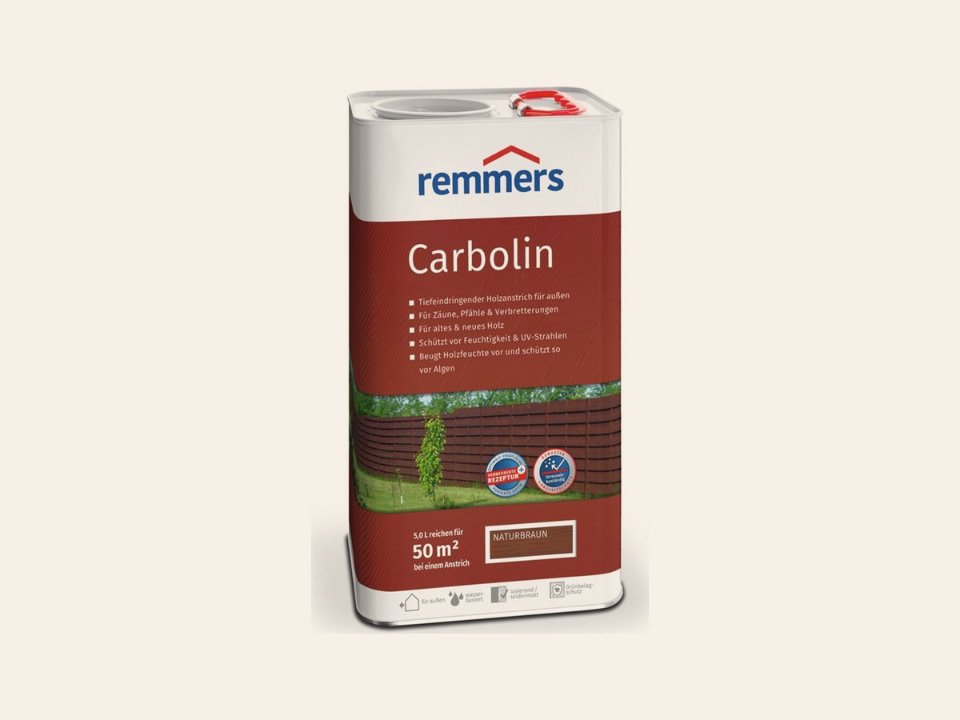 Remmers Carbolin Natuurbruin – 5 L