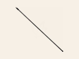 Bezemsteel metaal 120 cm