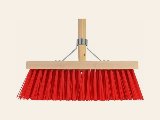 Bezem rood 28 cm tt, foto 3