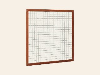 Hardhouten Betontrellis