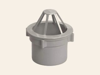 PVC Uitloop met wartel