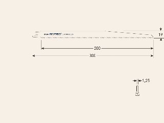 Reciprozaagblad RC280