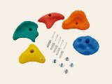 Klimstenen set van 5 stuks multicolor, foto 2