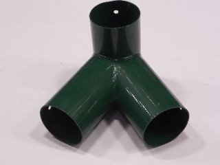 Schommelverbinding voor ronde palen Ø 10/12 cm groen