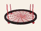 Nestschommel / Net schommel Rood/Zwart, foto 1