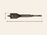 Speedboor, Heavy-Duty, 1/4” bit-aansluiting, foto 2
