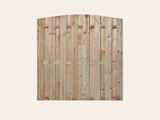 Scherm geïmpregneerd toog 15-planks 180 × 180 cm (15 mm)