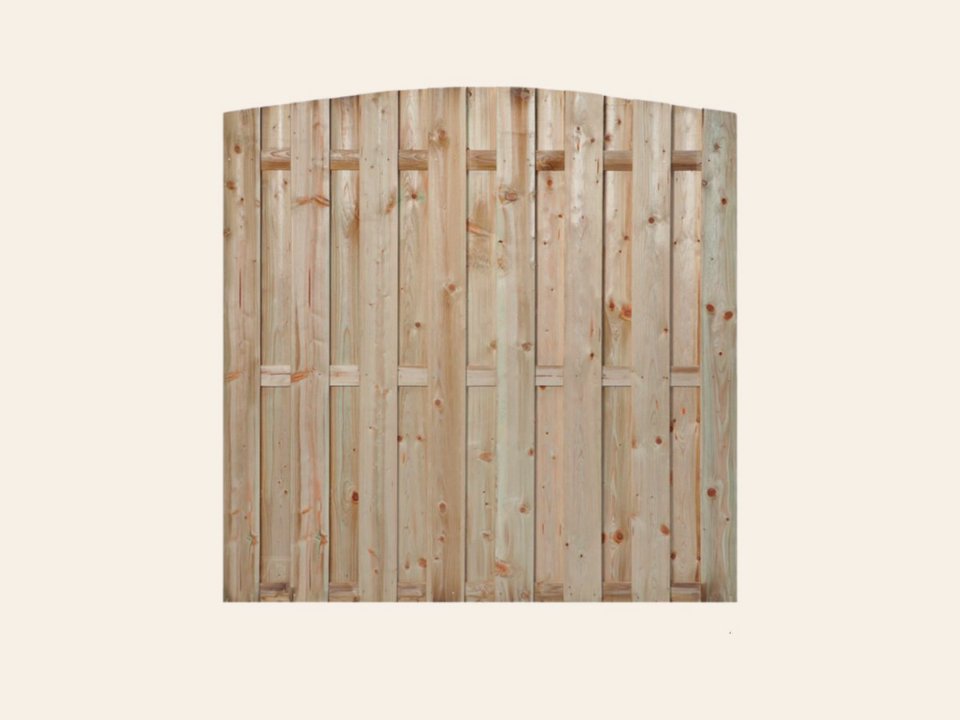 Scherm geïmpregneerd toog 15-planks 180 × 180 cm (15 mm)