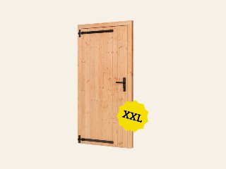 Douglas enkele deur extra H en B 120 × 215 cm