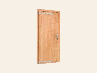 Douglas Enkele Deur (Dicht) 100 × 205 cm – Beslag