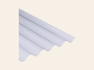 Golfplaat PVC helder