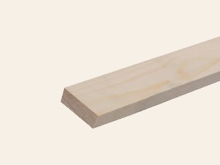 Blank vuren vloerhout geschaafd 21 × 145 mm