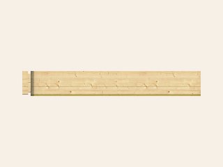 Extra wandlaag Juha, 28 mm, onbehandeld